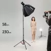 ULANZI T230 2-in-1 Light Stand and Monopod 2.3m 5kg Aluminum Alloy Black