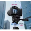 ULANZI TT39 155cm Aliuminio lydinio trikojis su telefono laikikliu DSLR, veidrodiniams ir išmaniesiems telefonams