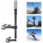 ULANZI VL03 Magic Arm Super Clamp su šarnyrine rankena, 1/4 inch tvirtinimas, juoda