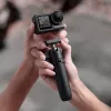 ULANZI MT66 3-in-1 Mini Tripod Selfie Stick Backpack Clip for DJI Osmo Action 5 Pro 4 3, GoPro, Insta360 - Juoda