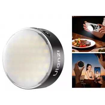 Ulanzi MFL01 Magnetinis LED Blykstės Šviesos Šaltinis išmaniajam telefonui 10W Bluetooth Magsafe