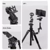 ULANZI SK29 Magic Arm Phone Tripod Mount su Arca-Swiss greito atleidimo plokštele, 1/4 colio sriegiu, Cold Shoe, juodas