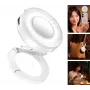 Ulanzi ML05 LED Fill Light su veidrodžiu, MagSafe, 2500K-9000K, balta