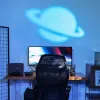 ULANZI LM01 10W LED prožektorius su gobo ir spalvų filtrais, priartinimu ir efektais