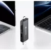 ULANZI CR3 3-in-1 SD/MicroSD/USB kortelių skaitytuvas su USB-C ir USB-A jungtimis