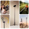 ULANZI SK27 2-in-1 Selfie Stick Tripod su MagSafe magnetiniu laikikliu, 165 cm ištraukimu, Bluetooth nuotolinio valdymo pulteliu, juoda
