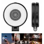 ULANZI LM21 MagSafe LED Video Light, 60 LEDs, 2500K-9000K, USB-C, Black