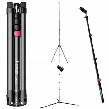 Ulanzi TT43II Mini Tripod / Lighting Stovas - 43cm, 2kg apkrova, juoda