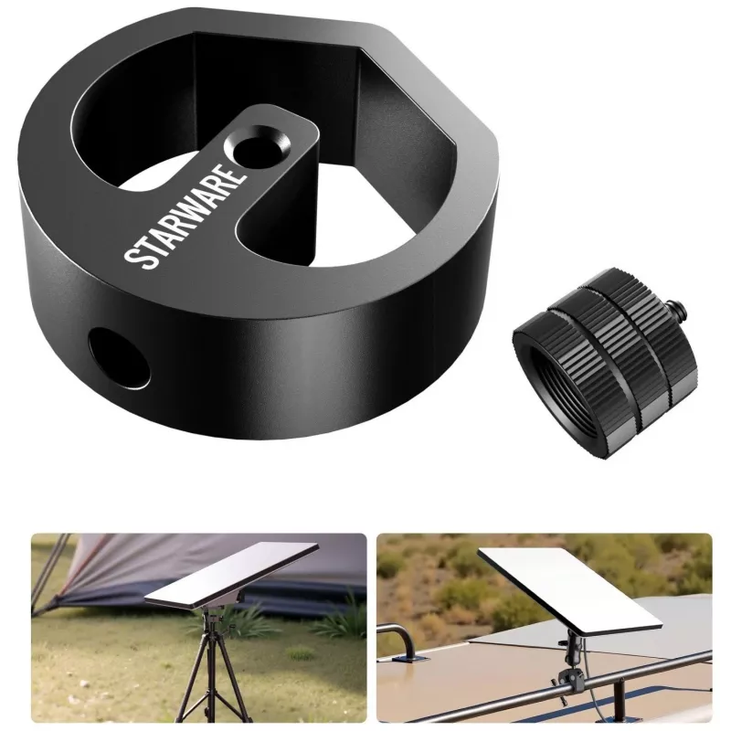 STARWARE Tripod Mount Adapter su 1/4 colio ir 3/8 colio sriegiais, skirtas Starlink Mini / M62
