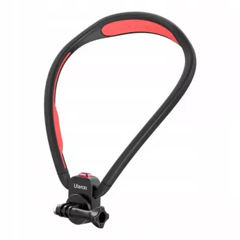 Ulanzi T011GBB1 Lankstus kaklo laikiklis, skirtas GoPro / SJCAM / Xiaomi / DJI / Insta360