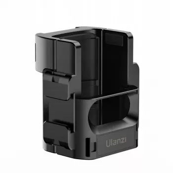 Ulanzi C014 Išplėtimo rėmelis, skirtas DJI Osmo Pocket 3, aliuminio lydinys ir ABS, juodas