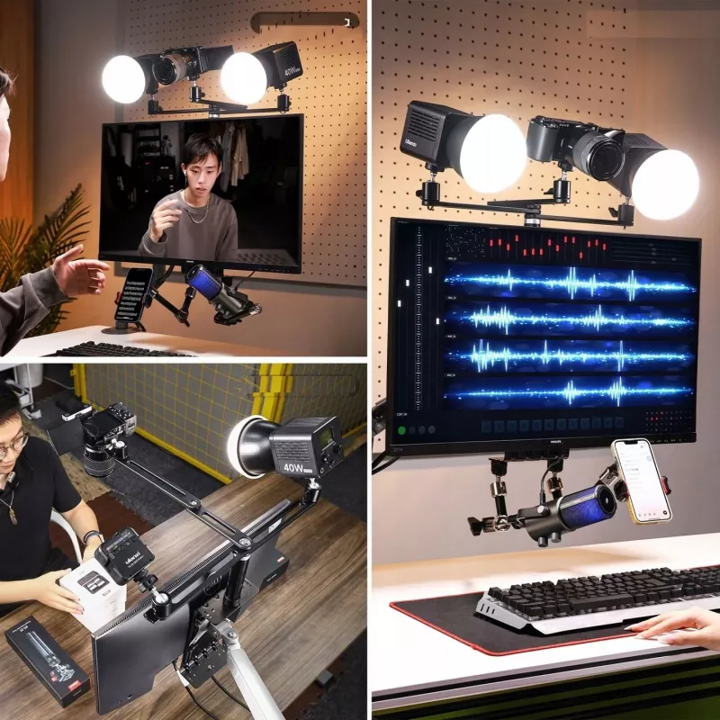 ULANZI VESA Monitor Mount Adapter - Juodas