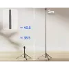 Ulanzi MT-89 Light Stand Tripod, Extendable 890mm, 1.5kg Load, Black