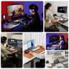 Ulanzi Stream Deck D200 Konsola – 15 programuojamų klavišų, 3 sukikliai, RGB apšvietimas, USB-C, mechaniniai karštai keičiami jungikliai