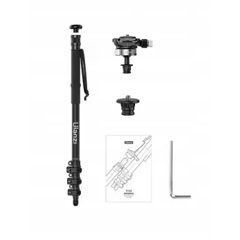 ULANZI TT35 Professional Carbon Fiber Monopod 130cm su Fluid Head DSLR fotoaparatams