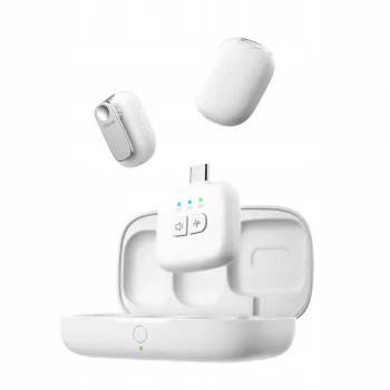 Ulanzi A30 Tiny belaidis garso perdavimo rinkinys - USB-C, baltas