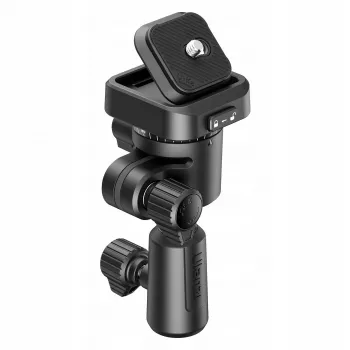 ULANZI F38 Quick Release Mount Adapter su 16mm Spigot ir 12mm Pin Receiver, 1/4 inch-20 Sraigtas, Juodas