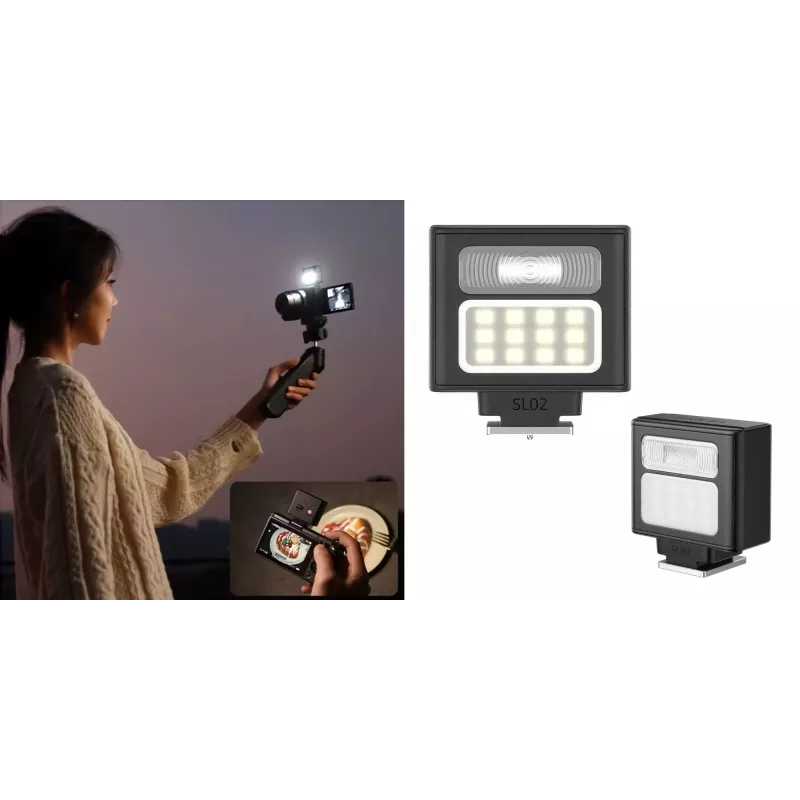 Ulanzi SL02 RGB Stroboskopinė Lempa