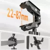 Ulanzi HD02 Super Clamp Crab Clamp su 1/4 colio ir 3/8 colio sriegiais Magic Arm laikikliui