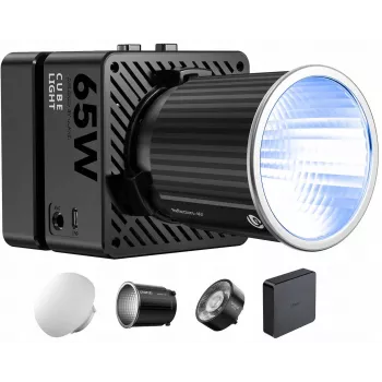 Ulanzi EC65 65W COB LED vaizdo šviesa su Bowens laikikliu, 2700K-6500K, CRI≥95, TLCI≥96, Bluetooth valdymu