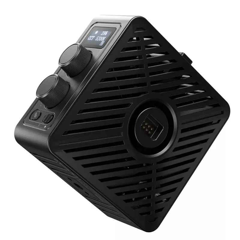 Ulanzi EC65 65W COB LED vaizdo šviesa su Bowens laikikliu, 2700K-6500K, CRI≥95, TLCI≥96, Bluetooth valdymu