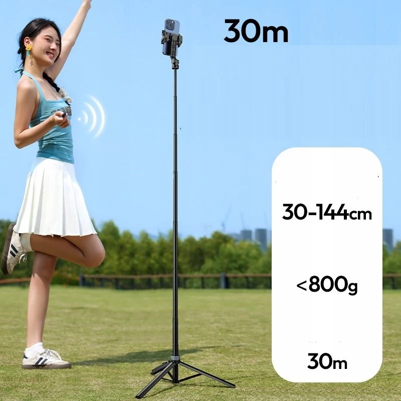 Ulanzi TT88 Selfie Stick Tripod - Juoda