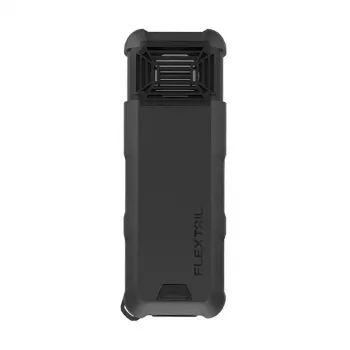 FLEXTAIL Max Repel S-G nešiojamas 2-in-1 repelentas nuo uodų ir rankų šildytuvas (Pilka)