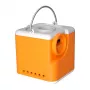 Flextail Nano Pump 5C1 nešiojamasis elektrinis oro siurblys su stovyklavimo šviesos funkcija, oranžinis