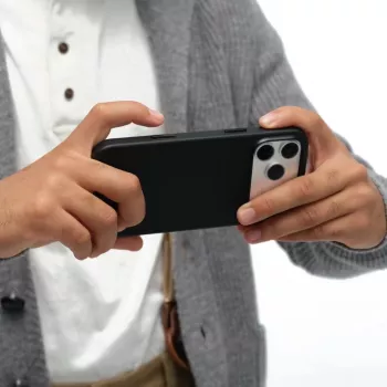 Moft Snap Movas Dėklas su MagSafe, iPhone 17 Pro Max, Juodas