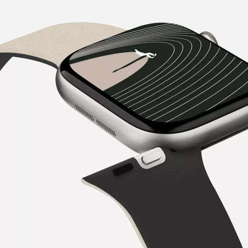 Moft Snap Duo Apple Watch Band 38/40/41/42 mm White/Black
