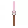 Moft Snap Duo Apple Watch dirželis Pink/Brownie