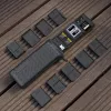 PGYTECH CreateMate Memory Card Case su USB-C kortelių skaitytuvu, Space Gray