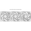 TCOMAS FA200 White Triple Pack 3x120mm Case Fan