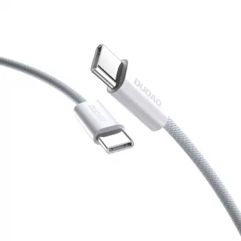 Dudao L6C USB-C į USB-C 60W PD 1m Baltas