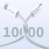 Dudao L6C USB-C į USB-C 60W PD 1m Baltas