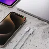 Dudao L6C USB-C į USB-C 60W PD 1m Baltas