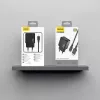 Dudao A23LEU Adapter 12W 1xUSB-A (1m USB-A to Lightning Cable Included) Black