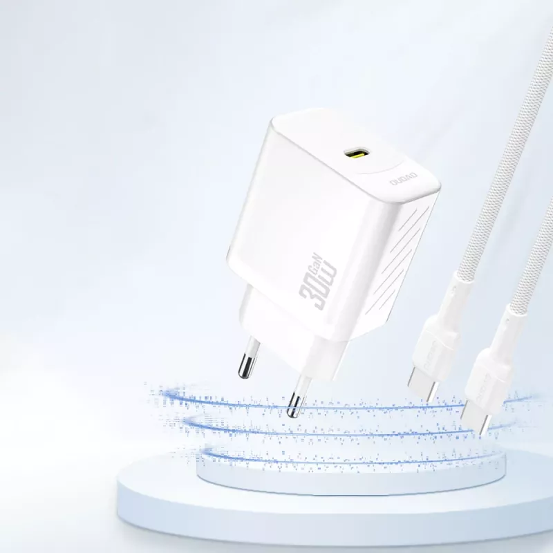 DUDAO A27PEU 30W GaN USB-C Charger White