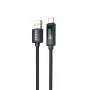 Dudao L7T USB-A į USB-C laidas 66W 1m Juodas