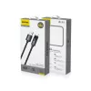 Dudao L7T USB-A į USB-C laidas 66W 1m Juodas