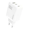 Dudao A29C 65W GaN USB-C įkroviklis su laidu - Baltas
