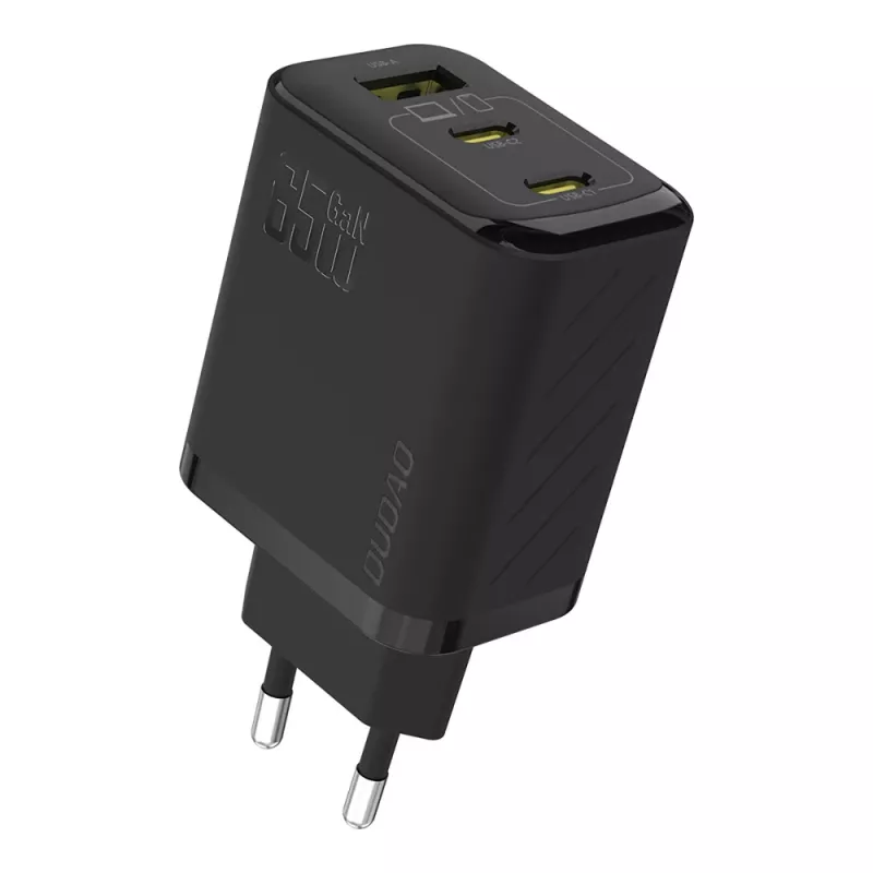 Dudao A29C 65W GaN USB-C įkroviklis su USB-C kabeliu - Juoda