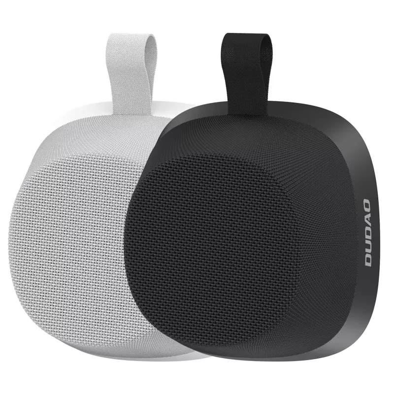 Dudao Y20 belaidis garsiakalbis su magnetiniu laikikliu Bluetooth 5.3 - sidabrinis