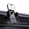 Dudao F19 Automobilinis Telefono Laikiklis su Belaidžiu Įkrovikliu 15W - Juodas
