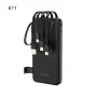 Dudao K11 Pro 20000 mAh Power Bank Black