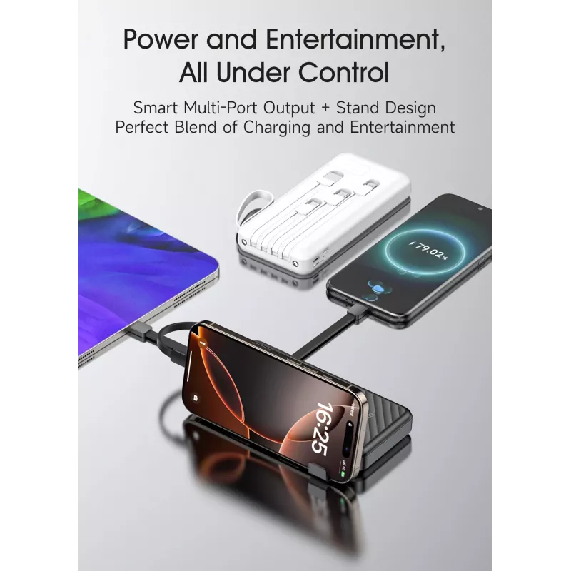 Dudao K11 Pro 20000 mAh Power Bank Black