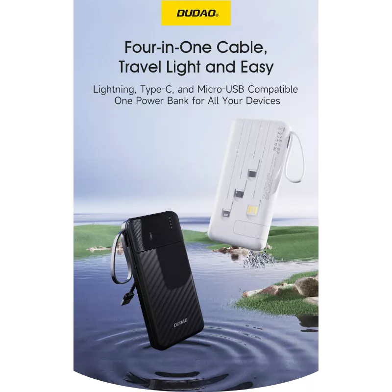 Dudao K11 Pro 20000 mAh Power Bank Black