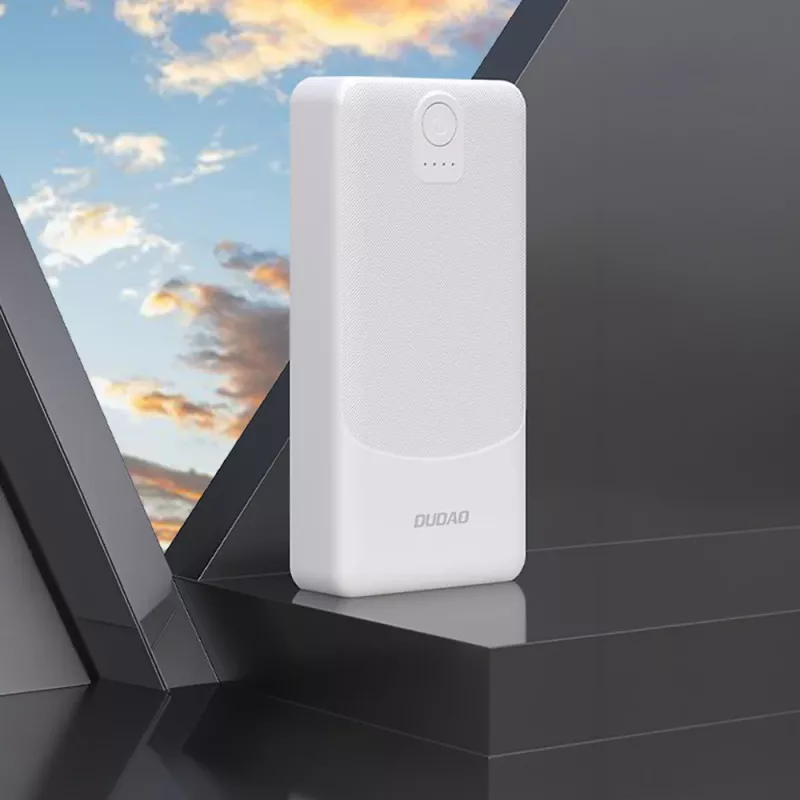 Powerbank Dudao K10Pro 2.4A 20000mAh 2 x USB-A - White
