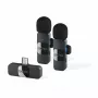 BOYA BY-V20 V2.0 belaidė mikrofono sistema 2.4GHz - Juoda