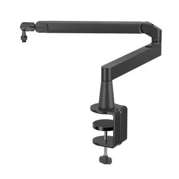 BOYA MIC ARM LP Low-Profile Microfono Rankena su Stalo Spaustuvu - Juoda
